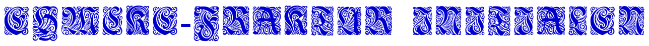 Ehmcke-Fraktur Initialen font